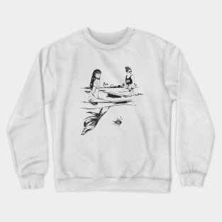 Surfer Girls Crewneck Sweatshirt